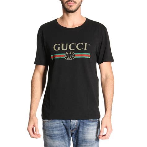 gucci print tee shirts|gucci t shirt men small.